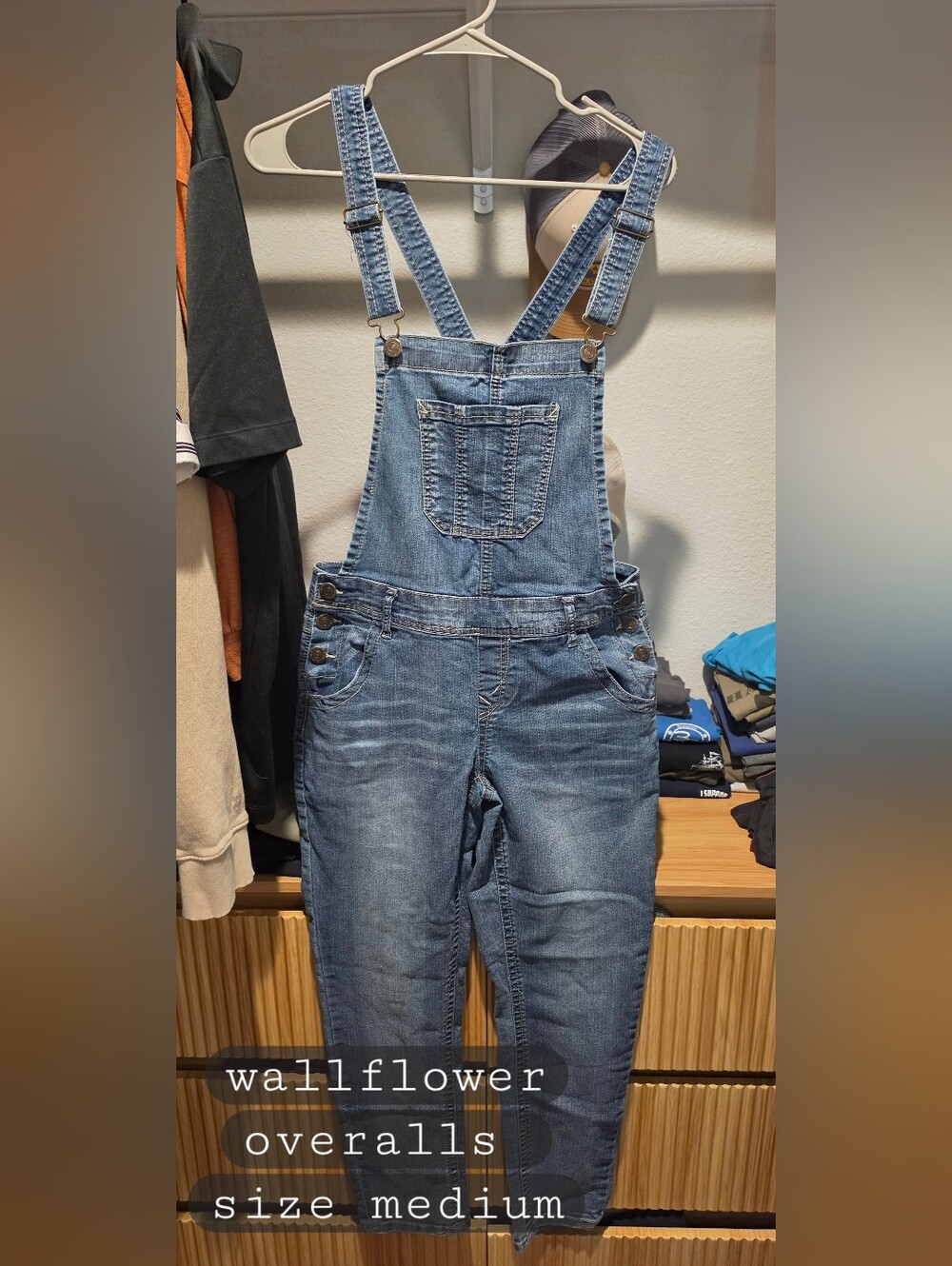 Denim Overalls - Blue